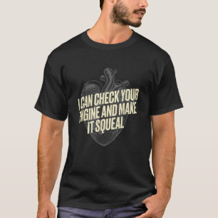 T-shirt Je Peux Vérifier Votre Mécanicien Papa Plaisanteri