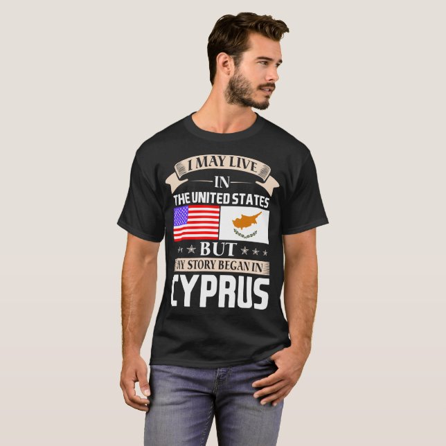 T-shirt Je peux vivre dans l'histoire des Etats-Unis ai (Devant entier)