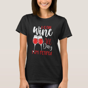 T-shirt Je Peux Vivre Toute La Journée Je Retire Vêtements