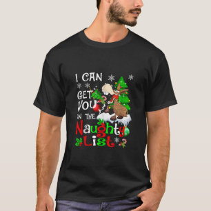 T-shirt Je peux vous mettre sur la liste des coquines Funn