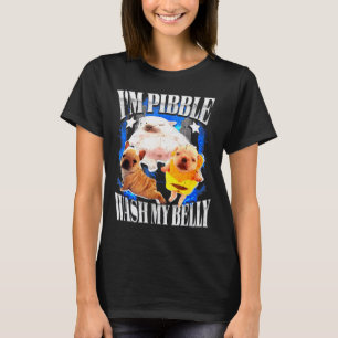 T-shirt Je Pibble Lave Mon Ventre Frenchie Bouledogue