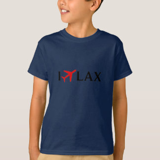 T-shirt Je pilote l'aéroport international de LAX - de Los