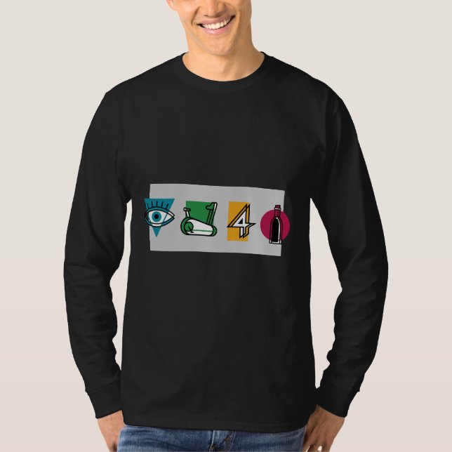 T-shirt Je Pique Pour Le Vin (Devant)