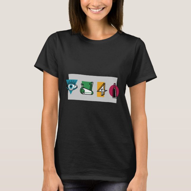 T-shirt Je Pique Pour Le Vin (Devant)