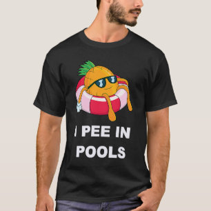 T-shirt Je Pisse Dans Les Piscines 1