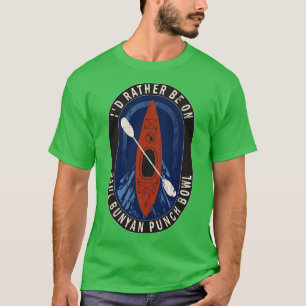 T-shirt Je Plais Plutôt Faire Du Kayak Sur Paul Bunyan Pun