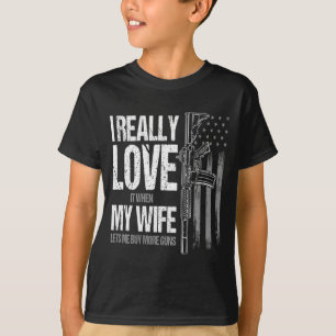 T-shirt Je plaisante sur le propriétaire d'arme à feu de m
