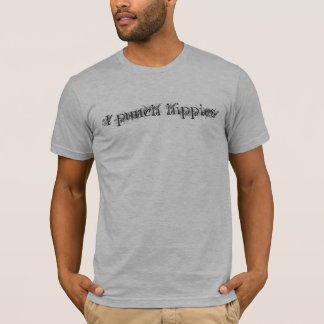 T-shirt Je poinçonne des hippies