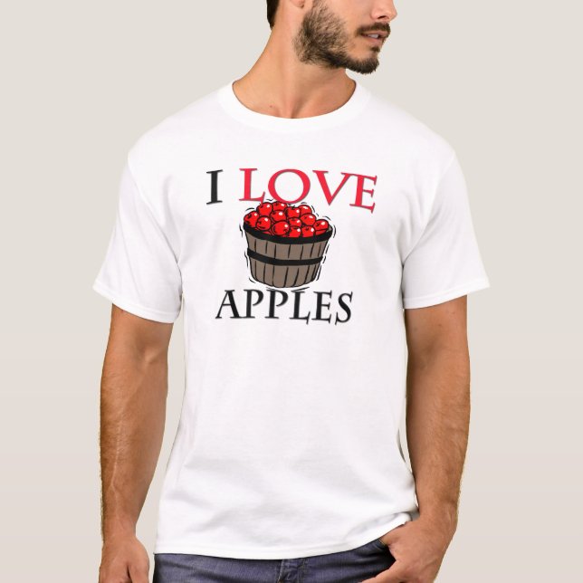 T-shirt Je pommes d'amour (Devant)