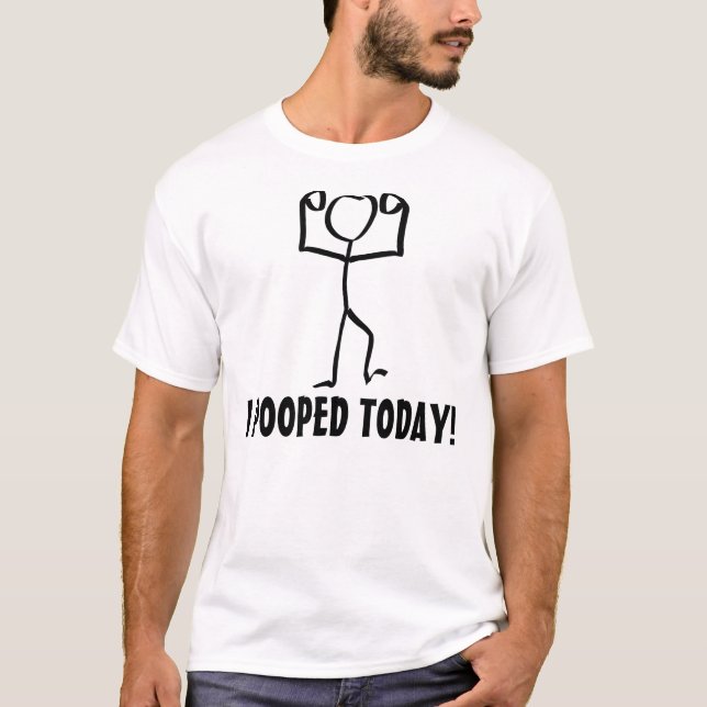 T-shirt Je pooped aujourd'hui ! T-shirts, drôle (Devant)