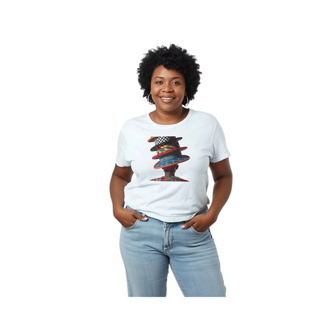 T-shirt 'Je Porte Beaucoup de Chapeaux' (Créateur téléchargé)