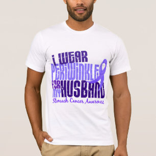T-shirt Je porte cancer de l'estomac du mari 6,4 de
