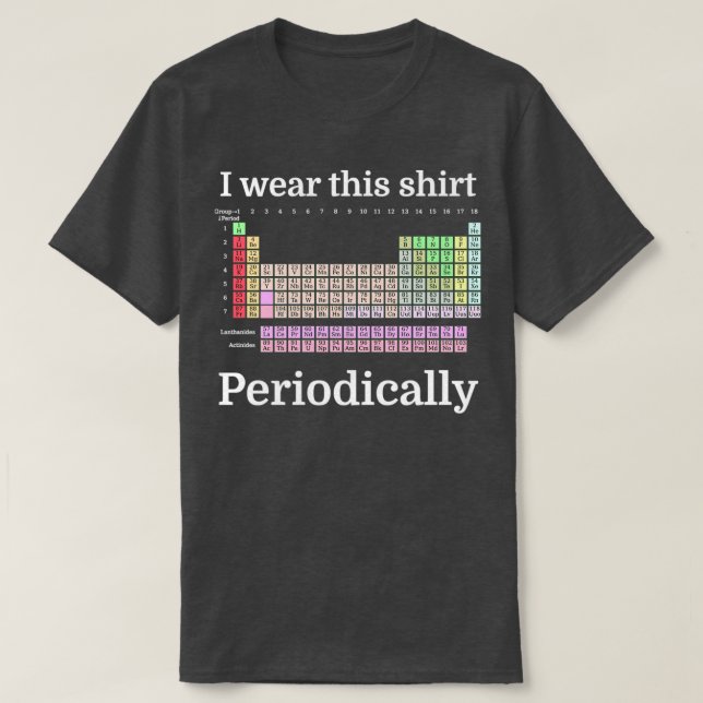 T-shirt Je porte ce maillot périodiquementTShirt (Design devant)