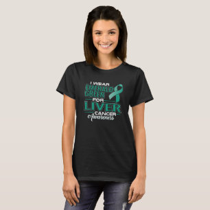 T-SHIRT JE PORTE DE L'ÉMERAUDE VERT POUR LA SENSIBILISATIO