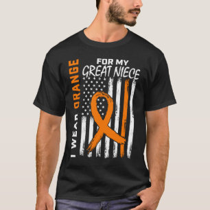 T-shirt Je Porte De L'Orange Pour Mes Grands Prix De Leucé