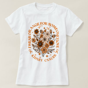 T-shirt Je Porte De L'Orange Pour Quelqu'Un Que J'Aime Can