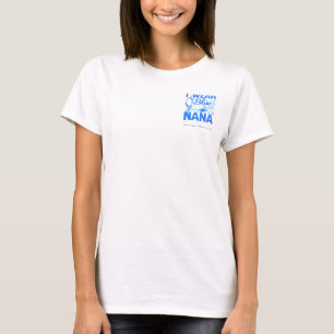 T-shirt Je Porte Du Bleu Pour Ma Sensibilisation Au Diabèt