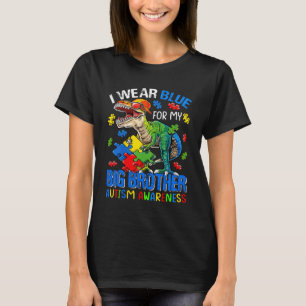 T-shirt Je Porte Du Bleu Pour Ma Sensibilisation sur l'aut