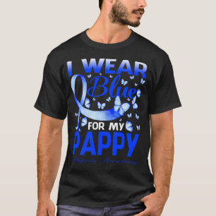 T-shirt Je Porte Du Bleu Pour Mon Beurre De Sensibilisatio