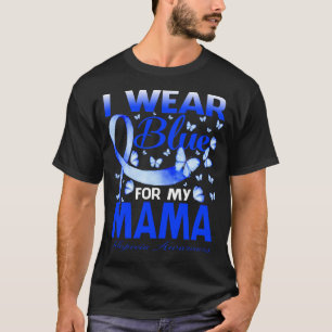 T-shirt Je Porte Du Bleu Pour Mon Beurre De Sensibilisatio
