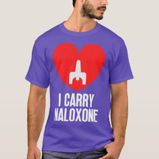 T-shirt Je porte du naloxone 2