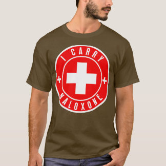 T-shirt Je porte du naloxone 28