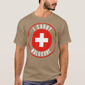 T-shirt Je porte du naloxone 32