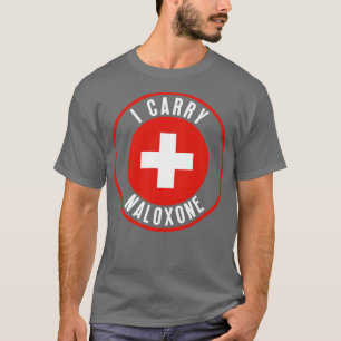 T-shirt Je porte du naloxone 33