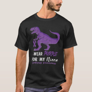 T-shirt Je Porte Du Purple Pour Les Spécialistes De L'Épil