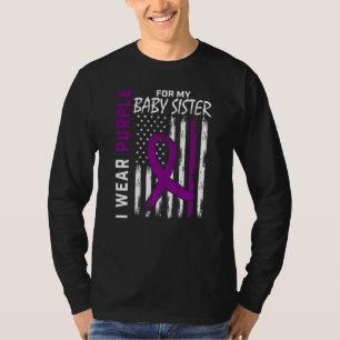 T-shirt Je Porte Du Purple Pour Mes Décernés D'Épilepsie D