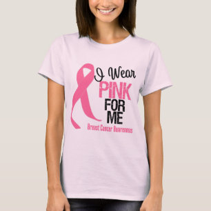 T-shirt Je Porte Du Rose Pour Moi
