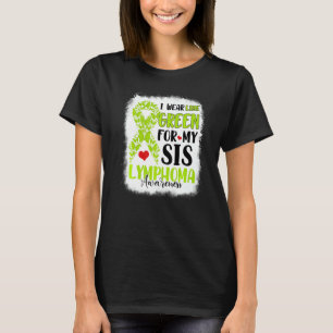 T-shirt Je porte du vert citron Sœur Mois de sensibilisati