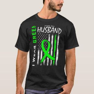 T-shirt Je porte du vert pour la sensibilisation à la mala