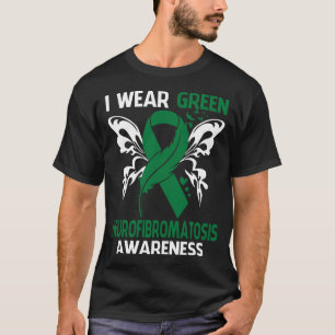 T-shirt Je Porte Du Vert Pour La Sensibilisation À La NEUR