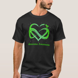T-shirt Je Porte Du Vert Pour Le Guerrier De Sensibilisati