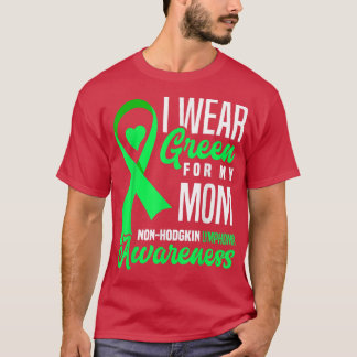 T-shirt Je porte du vert pour ma mèreSensibilisation au ly