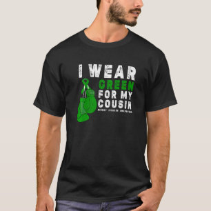T-shirt Je Porte Du Vert Pour Mes Défenseurs De La Maladie