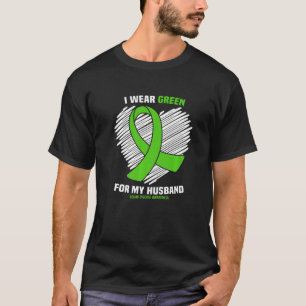T-shirt Je Porte Du Vert Pour Mon Mari Celiaque Maladie