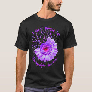 T-shirt Je Porte Du Violet Pour Survivant De Sensibilisati
