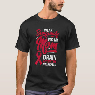 T-shirt Je Porte La Bourgogne Pour Ma Mère Conscience De L