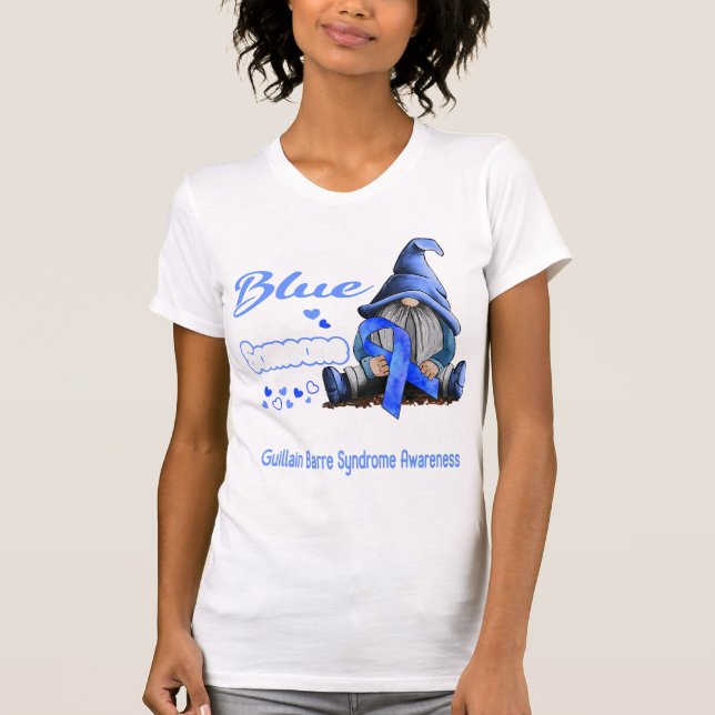 T-shirt Je porte la conscience du syndrome de Barre Guilla (Devant)