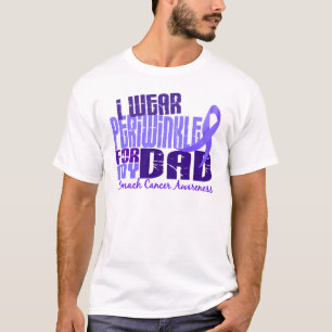 T-shirt Je porte le bigorneau pour mon cancer de l'estomac