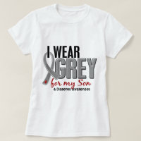 Je porte le gris pour mon diabète du fils 10