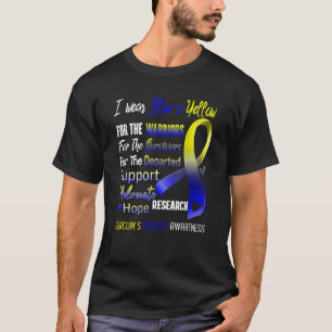 T-shirt Je porte le jaune et le bleu pour les lauréats de