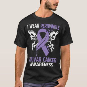 T-shirt Je Porte Le Périwinkel Pour La Sensibilisation VUL