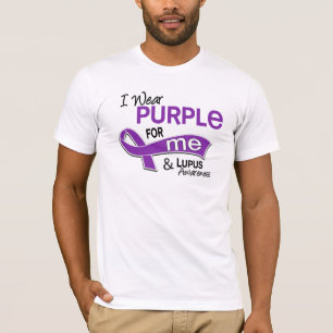 T-shirt Je porte le pourpre pour moi 42 lupus