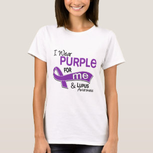T-shirt Je porte le pourpre pour moi 42 lupus
