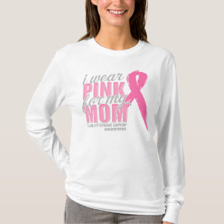 T-shirt Je porte le rose pour ma maman