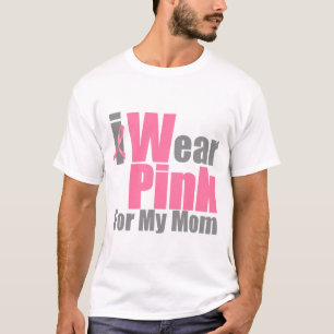 T-shirt Je porte le rose pour ma maman