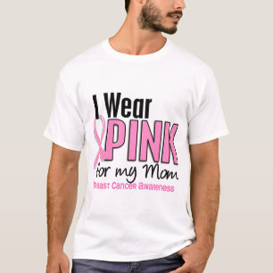 T-shirt Je porte le rose pour mon cancer du sein de la